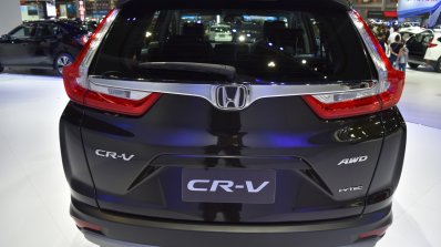 India-bound 2017 Honda CR-V 7-seater rear at the BIMS 2017