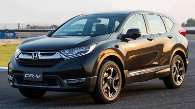 India-bound 2017 Honda CR-V front quarter