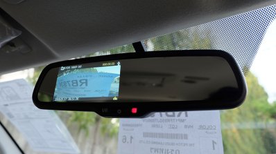 India-bound 2017 Isuzu MU-X (facelift) dashcam image