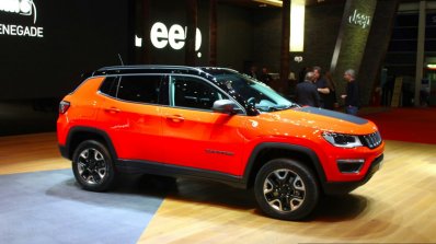 India-bound Jeep Compass Trailhawk at the Geneva Motor Show Live