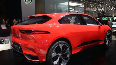 Jaguar i-Pace rear three quarter 2017 Geneva Motor Show