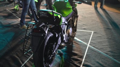 Kawasaki Z650 rear three quarter at India launch