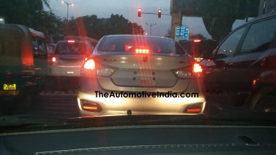 MY2017 Maruti Ciaz badges spotted at a NEXA outlet