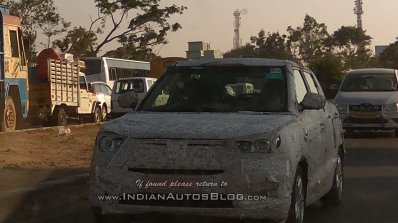 Mahindra S201 (Ssangyong Tivoli based crossover) spotted in Chennai