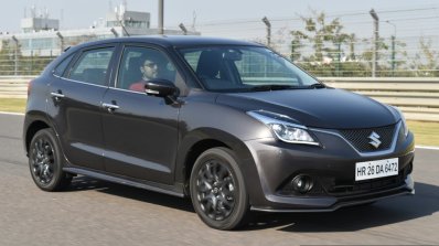 Maruti Baleno RS front three quarter dynamic First Drive Review