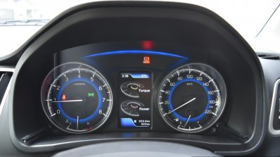 Maruti Baleno RS instrument cluster First Drive Review