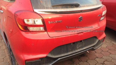 Maruti Baleno rear spyshot IAB