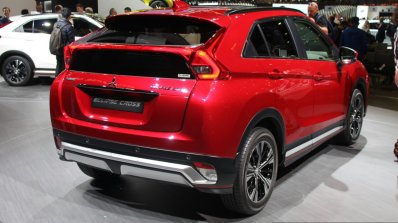 Mitsubishi Eclipse Cross rear quarter at the 2017 Geneva Motor Show Live