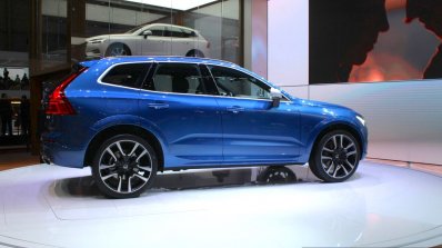 New Volvo XC60 side at the Geneva Motor Show Live
