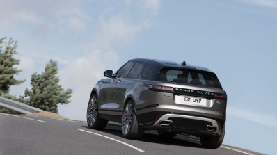 Range Rover Velar rear three quarters left side