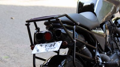 Royal Enfield Classic 500 RE535 tourer scrambler by TNT Motorcycles rear taillamp