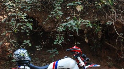 Royal Enfield Electra 350 ST350 by Haldankar Customs side view