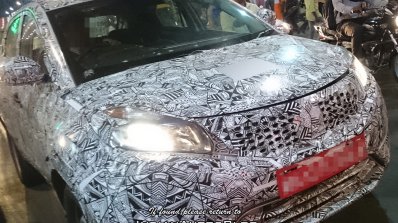Tata Nexon base variant headlamp and bumper spotted testing