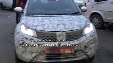Tata Nexon front spy shot