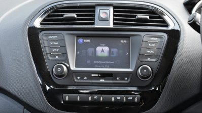 Tata Tigor center console First Drive Review
