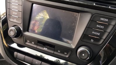 Tata Tigor infotainment system