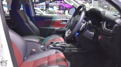 Toyota Fortuner TRD Sportivo front cabin at the BIMS 2017