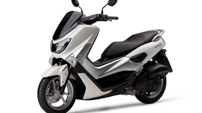 Yamaha NMax 155 side front three quarter left white