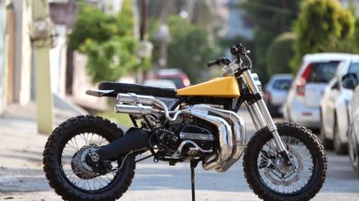 Yamaha RD350 Scrambler by Moto Exotica side