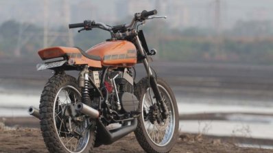Yamaha RD350 Sun Chaser by JC Moto rear three quarter