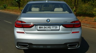 2017 BMW 7 Series M-Sport (730 Ld) rear Review