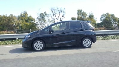 2017 Honda Jazz side spied in Japan