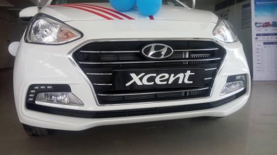 2017 Hyundai Xcent (facelift) front fascia unofficial image