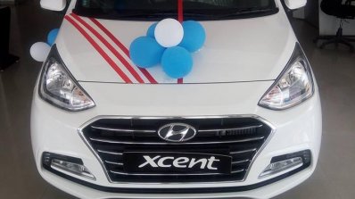 2017 Hyundai Xcent (facelift) front unofficial image