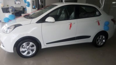2017 Hyundai Xcent (facelift) left side unofficial image