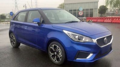 2017 MG3 (facelift) front three quarters spy shot