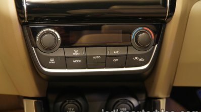 2017 Maruti Dzire (3rd gen) automatic climate control unveiled