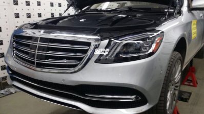 2017 Mercedes S-Class (facelift) front fascia