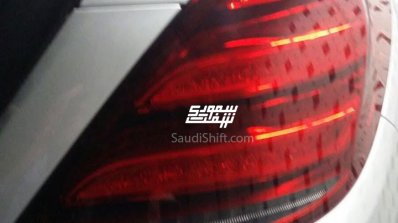 2017 Mercedes S-Class (facelift) tail lamp
