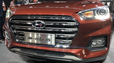 All-new Hyundai ix35 front fascia at Auto Shanghai 2017