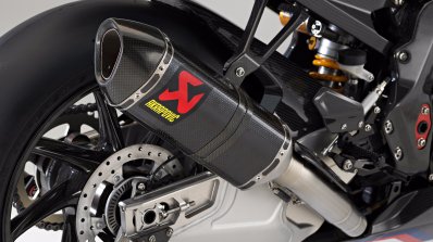 BMW HP4 Race at Auto Shanghai 2017 exhaust