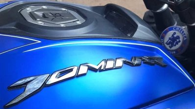 Bajaj Dominar 400 wrap by Wrapcraft fuel tank