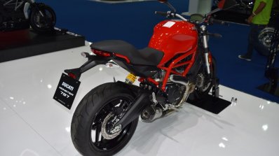 Ducati Monster 797 at BIMS 2017 rear three quarter