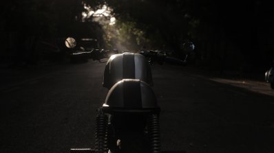 Hero Karizma cafe racer by Bullard Customs rear