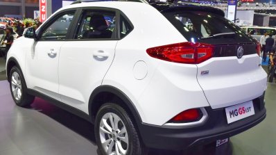 MG GS rear three quarters left side at 2017 Bangkok International Motor Show