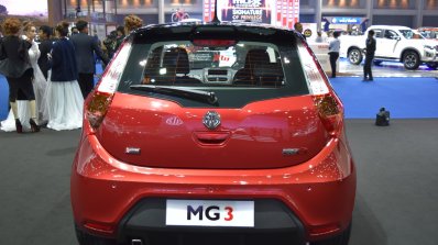 MG3 rear at 2017 Bangkok International Motor Show