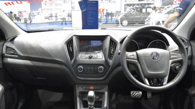 MG5 sedan dashboard at 2017 Bangkok International Motor Show