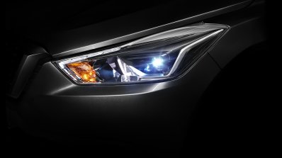 Nissan Kicks headlamp teaser