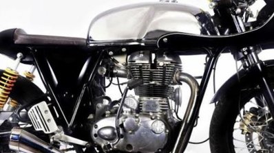 Royal Enfield Continental GT custom fairing side black