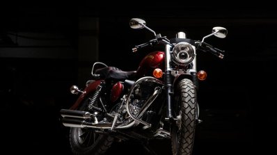 Royal Enfield Electra 350 Jasper by Eimor Customs front three quarter