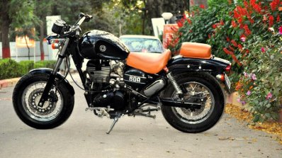Royal Enfield Thunderbird 350 Bobber Boa by Puranam Designs side left