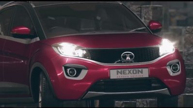 Tata Nexon Geneva Edition Red colour