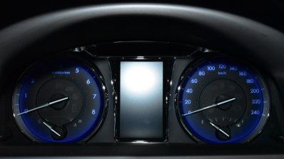 Toyota Camry ESport instrument panel at 2017 Bangkok International Motor Show