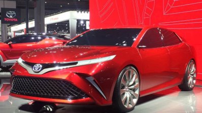 Toyota Fengchao Fun concept front three quarters at Auto Shanghao 2017