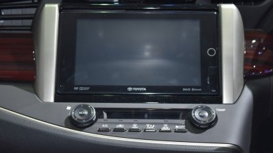 Toyota Innova Crysta at 2017 Bangkok International Motor Show infotainment system