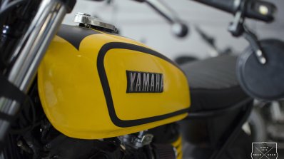Yamaha FZ cafe racer by Gear Gear Motorcycle fuel tank